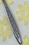 Stainless Silverware Customcraft Floral Textured Pattern Choice Of Piece 21-1895. Fixed Price $6.49.