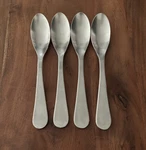 Cambridge CBS208 Teaspoons 7" Modern Satin Stainless Flatware Set Of 4. Fixed Price $49.00.