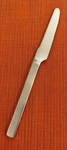 Alessi Dry Pattern Dessert Knife 18/10 Stainless 7-1/2 Marked Italy. Fixed Price $29.50.