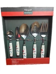 Pfaltzgraff Winterberry 5 Piece Hostess Set Holiday Christmas Serving Fork Spoon. Fixed Price $49.95.