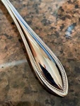 Rsvp RXV5 Stainless Beaded 18/10 Glossy Silverware Your Choice Flatware. Fixed Price $10.00.