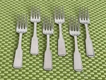 Stanley Roberts SRB105 Stainless 6 Dinner Forks Rogers Glossy Korea Flatware. Fixed Price $29.95.