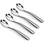 Coffee SPOONS,4-PIECE Glamfields Teaspoons With 6.1 Inch Pack, Silver. Fixed Price $13.05.