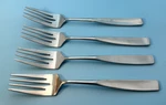 The Cellar CLF19 Stainless Flatware Set Of 4 Salad Forks 6 1/2". Fixed Price $19.99.