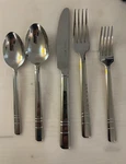 Zwilling Madison Square 5-PC Flatware Set Mirrored 18/10 Stainless Steel New. Fixed Price $13.00.