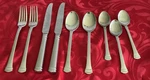 International Silver Stainless INS548 Mixed Lot Of 9 Pieces Euc. Fixed Price $25.00.