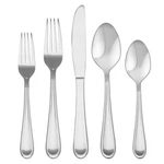 Hampton Forge Clark 20 Piece Flatware Set, Service 4, One Size, Silv. Fixed Price $36.18.