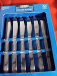 New 36 Daily Chef Stainless Steel Dinner Knives. Windsor Pattern 8INS Long.. Fixed Price $29.99.
