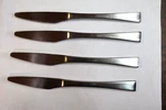 Stanley Roberts Stainless Flatware SRB33 Pattern Dinner Knives 8 1/4". Fixed Price $13.56.
