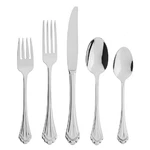 Oneida Marquette 18/8 Stainless Steel 5PC. Place Setting (service For One). Fixed Price $39.94.