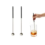 Rabbit Cocktail Spin Spoon, Set Of 2. Fixed Price $24.99.