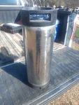 Richardson 5 Gallon Ball Lock Keg With Rubber Handle Commercial Home Brewing. Fixed Price $100.00.