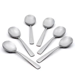 Oneida Aptitude Everyday Flatware Soup Spoons, Set Of 6. Fixed Price $28.99.