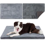 Pack Dog Bed Mat 35X23 Memory Foam Pet Crate Pad Orthopedic For Lar.... Fixed Price $53.57.
