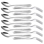 Reton 12 Pcs Dessert Forks And Spoons Silverware Set, Stainless Steel Mini Fo.... Fixed Price $15.29.