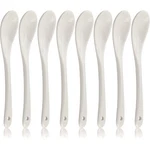 Porcelain Egg Ceramic Set 8 Teaspoons For Coffee. Fixed Price $16.27.