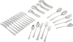 Gorham 871430 Biscayne 65-PIECE Stainless Flatware Set, Silver New. Fixed Price $189.99.