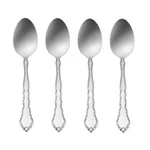Oneida Satinique 18/8 Stainless Steel Teaspoon (set Of Four). Fixed Price $29.99.