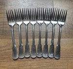 Oneida Stainless Flatware Colonial Boston - Salad Forks 18/8 Set Of. Fixed Price $14.99.