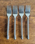 Pier Imports Salad Fork Set Of 4 Discontinued PII17 18/8 Stainless Twist China. Fixed Price $39.95.