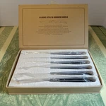 Nib Laguiole By Flyingcolors Classic Style & Wooden Handle Steak Knives Bee 3. Fixed Price $45.00.