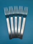 Towle Silverware Flatware TWS526 Salad Forks Set Lot Stainless Steel Extra. Fixed Price $39.00.