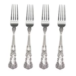 Gorham Blossom 18/10 Stainless Steel Dinner Fork (set Of Four). Fixed Price $49.99.