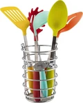 Fiesta Celebrate Color Utensil Set With Storage Caddy, 6 Piece - New. Fixed Price $59.95.