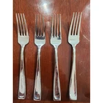 Oneida 18/10 Stainless Steel Flatware Set 4 Piece Salad Fork. Fixed Price $16.00.