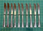 Dinner Knife Knives Bon Chef 18/10 Stainless Silverware Flatware Outlined. Fixed Price $7.25.