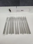 12 World Tableware Brandware Stainless Steel 225-2 Dinner/butter Knives.. Fixed Price $20.00.