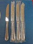 4PC Hampton Nobility 18/10 Stainless Steel 3 Dinner Steak Knives Glossy New. Fixed Price $24.86.