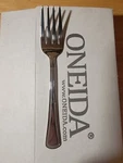 Oneida Needlepoint Salad Fork (3 Dozen) 2544FSLF. Fixed Price $35.00.