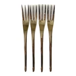Oneida Apex 1880 Hospitality 6 Salad Forks Glossy 18/10 Stainless Steel New 7". Fixed Price $31.95.