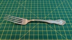 International Sterling Silver - Joan Of Arc 7 3/8" Dinner Fork (53G). Fixed Price $126.88.