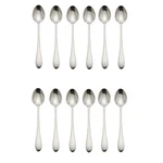 Reed & Barton Hammered Antique 7-1/4" Iced Beverage Spoon (set Of Twelve). Fixed Price $149.99.