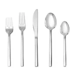 Fortessa Arezzo 40PC Flatware Set 18/10 Stainless Steel (service 8). Fixed Price $301.75.