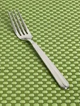Fortessa Metropolitan Stainless Dinner Fork 18/10 Glossy Ribbed Flatware. Fixed Price $12.95.