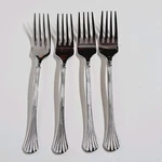 Pfaltzgraff Southport 18/10 Dinner Forks Flatware Silverwear Set 4. Fixed Price $18.00.