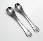 2 Piece Robert Welch Pendulum Stainless Oval Table Spoon Set Frosted/glossy Dot. Fixed Price $14.95.