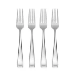 Oneida Silverware Set, Moda Fine Flatware Dinner Forks Service 4, 18.... Fixed Price $37.93.