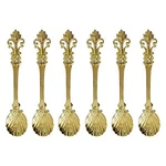 Fanquare 6 Pack Mini Spoons Coffee Espresso Demitasse Vintage Tea 4.5"GOLD. Fixed Price $26.76.