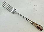 Gala Impulse 1 Dinner Fork Oneida Stainless Center Ridge Beaded Tip 7 3/8" Gloss. Fixed Price $10.99.