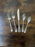 Gorham Braid- 18/10 Stainless Steel 5PC. Place Setting (service For One). Fixed Price $39.00.