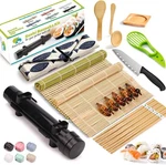 Sushi Making Kit - Complete 22 Piece Maker Set For Beginners Pros .... Fixed Price $32.99.