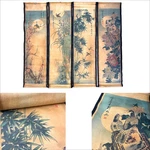 Cifibifun Wall Asia Art Prints Posters Painting Eastern Bird Plants Flower Vi.... Fixed Price $36.37.