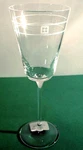 Kate Spade Lenox Noel Crystal Wine Goblet Etched Logo 10OZ Germany New Box. Fixed Price $19.90.