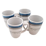 Coffee Mug Silverton Casino Hotel Las Vegas Set 4 Advertising Collectable Nib. Fixed Price $14.55.