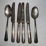 Co Bouquet Vendome Dinner Forks Soup Spoon Silverplated International 1924. Fixed Price $13.20.