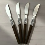 Interpur INR19 Dinner Knives Set Of 4 Stainless Steel Mcm Japan Flatware. Fixed Price $24.00.